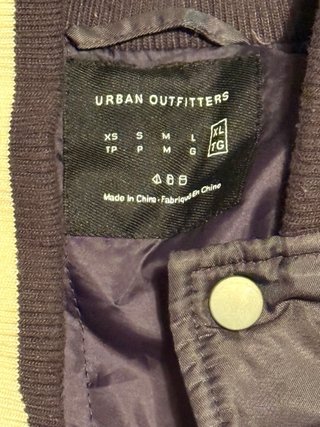 Chaqueta Bomber ETS Gris y Roja