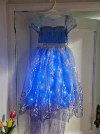Disfraz de Princesa Elsa Frozen de 3 a 4 años.
