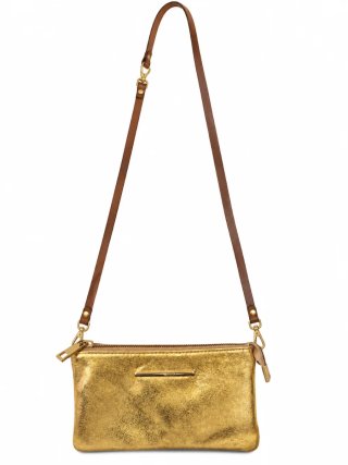 Bolso con Brillo Dorado