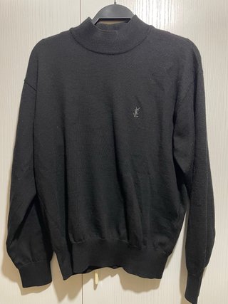Maglione nero Yves Saint Laurent