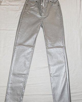 Vaqueros plateados mujer Talla S