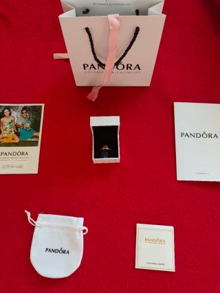 Anillo Pandora original Carroza de la Cenicienta