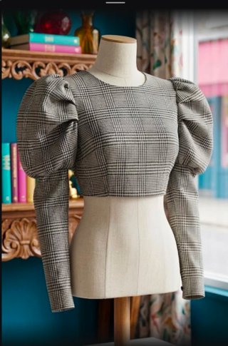 Top Elegante de Manga Larga