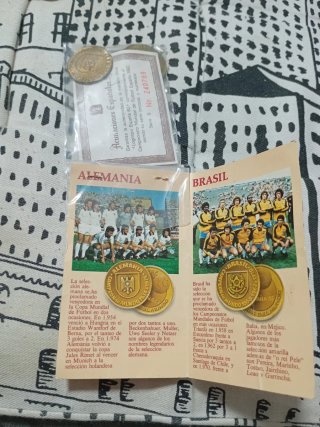 Colección monedas Mundial Fútbol España 82
