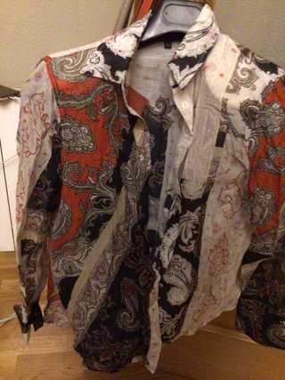 Camisa Massimo Dutti Multicolor Estampada