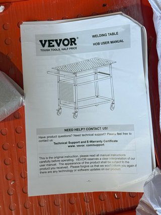 Mesa de soldadura VEVOR