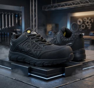 Zapatos / Zapatillas de Seguridad Paredes Negras