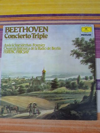 LP Beethoven Concierto Triple - Ferenc Fricsay