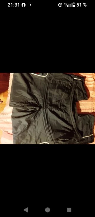 Pantalones de chándal negros XL