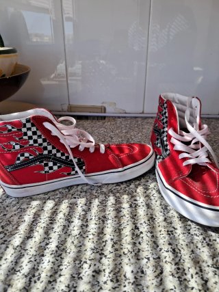 Zapatillas Vans Rojas Talla 39