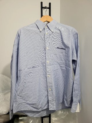 Camisa de rayas azules