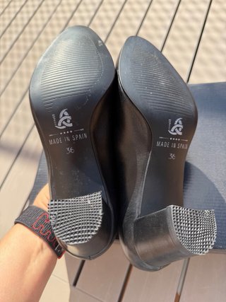 Zapatos de Piel con Tacón Marina Boutique
