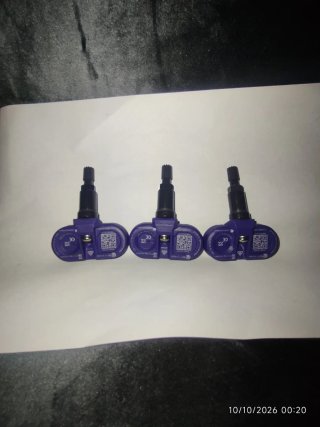 3 Sensores Presión Neumáticos TPMS Morados
