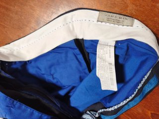 Pantalón de vestir azul Zara Man