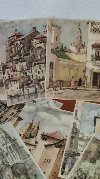 Fichas Rincones de España año 1954