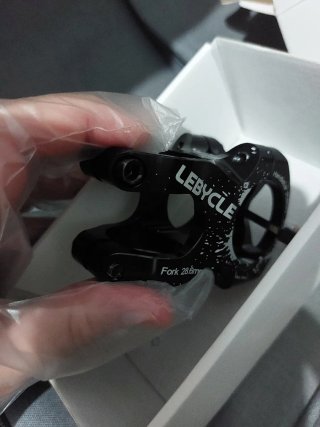 Potencia corta MTB Lebycle 35mm (31.8mm) + Tapa