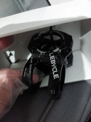Potencia corta MTB Lebycle 35mm (31.8mm) + Tapa