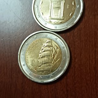 Set 2 monete commemorative 2 euro 2025