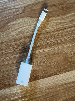 Adaptador Apple Lightning a USB para cámaras
