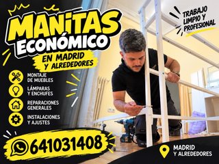 MANITAS INTEGRAL ECONOMICO EN TODO MADRID