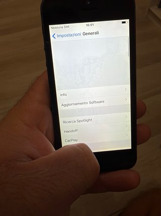 iPhone 5 Apple 16GB Nero con scatola