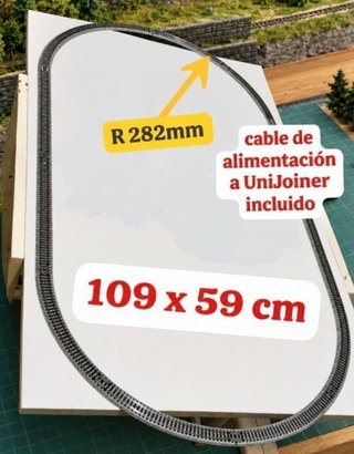 KATO N Kit circuito de vías maqueta tren eléctrico