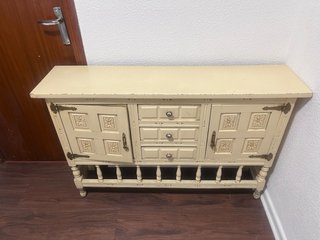Cómoda Vintage Beige de Gran Capacidad