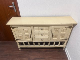 Cómoda Vintage Beige de Gran Capacidad