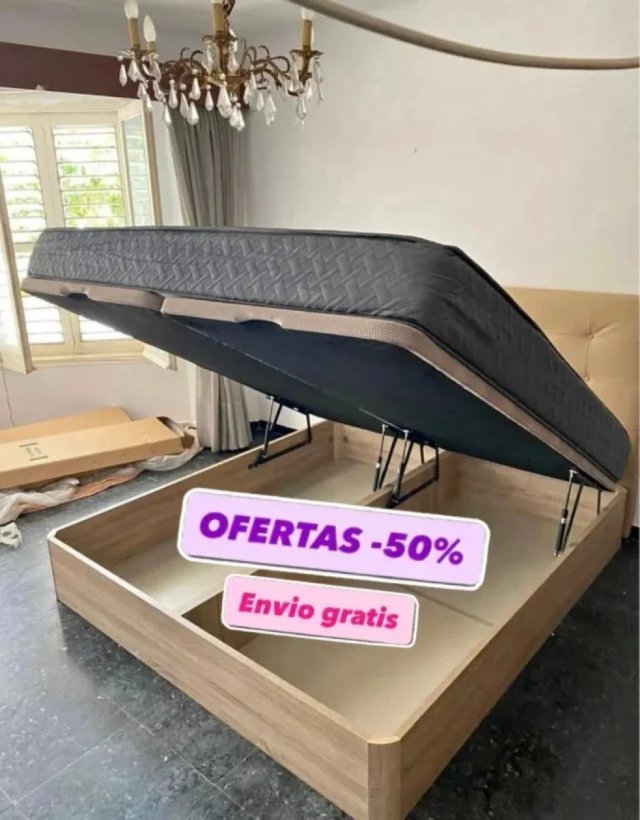 Canapé abatibles y colchónes nuevos 180×200 oferta