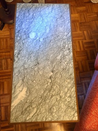 Juego Mesas de Salón de Madera y Mármol