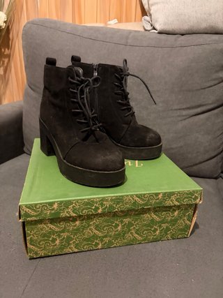Botines Negros Talla 37