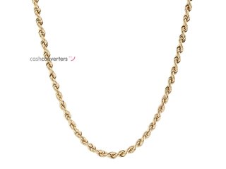 cadena oro 18k 30cm