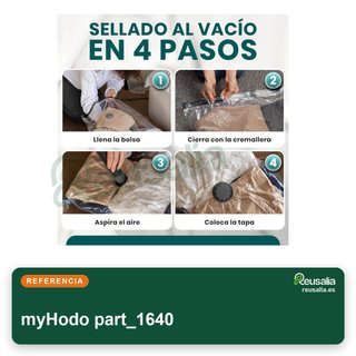 Bolsas al vacío myHodo XXL 80x120cm