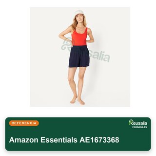 Traje baño Amazon Essentials mujer una pieza talla 46