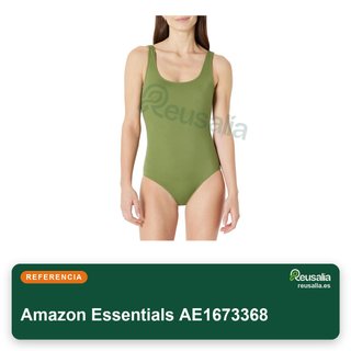 Traje baño Amazon Essentials mujer una pieza talla 46