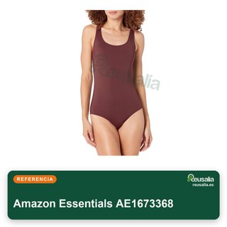 Traje baño Amazon Essentials mujer una pieza talla 46