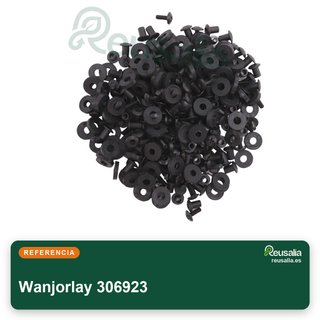 Juego tornillos metal negro herramientas