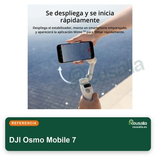DJI Osmo Mobile 7 gimbal 3 ejes iPhone Android