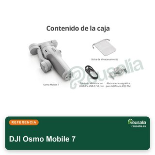 DJI Osmo Mobile 7 gimbal 3 ejes iPhone Android