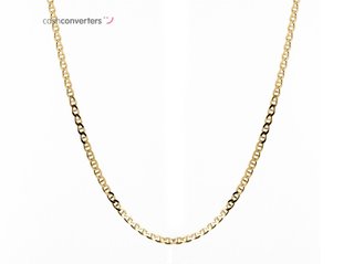 cadena oro 18k 25cm