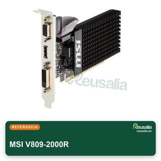 MSI V809-2000R tarjeta gráfica pasiva 2GB HDMI