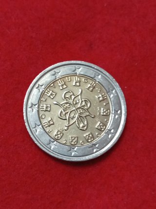Moneta 2 Euro Portogallo 2003
