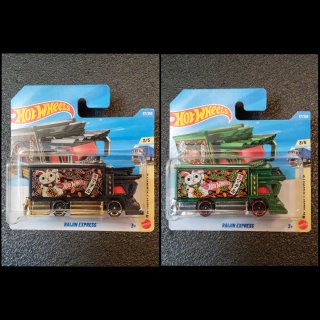 Lote 2 Hot Wheels Raijin Express