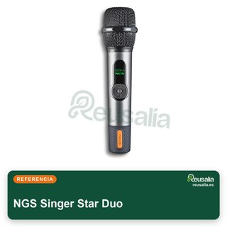 NGS Singer Star Duo micrófonos inalámbricos