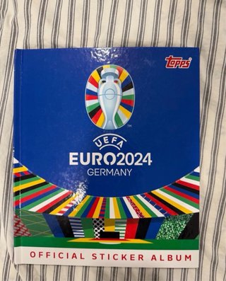 Álbum Topps Euro 2024 Completo