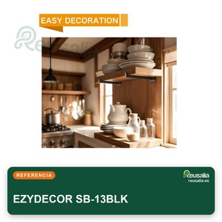 Supporto porta scaffale industriale in metallo EZYDECOR 13"