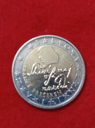 Moneta 2 Euro Slovenia 2007