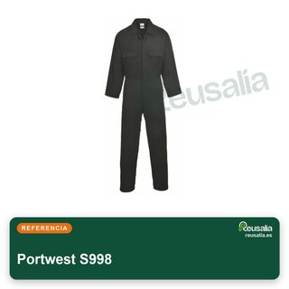Pantalón Portwest S998 Mono de Algodón Euro