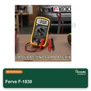 Ferve F-1830 multímetro digital 3 1/2
