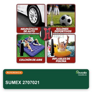 Compresor SUMEX Aire Portátil Digital 12V 10 Bar